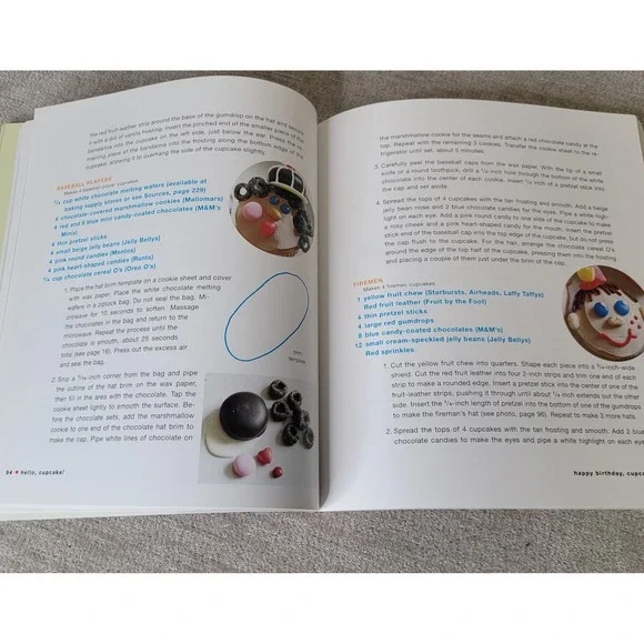Hello Cupcake Book NY Times Bestseller + Wilton Cupcake Fun Magazine Baking Lot - Picture 9 of 12